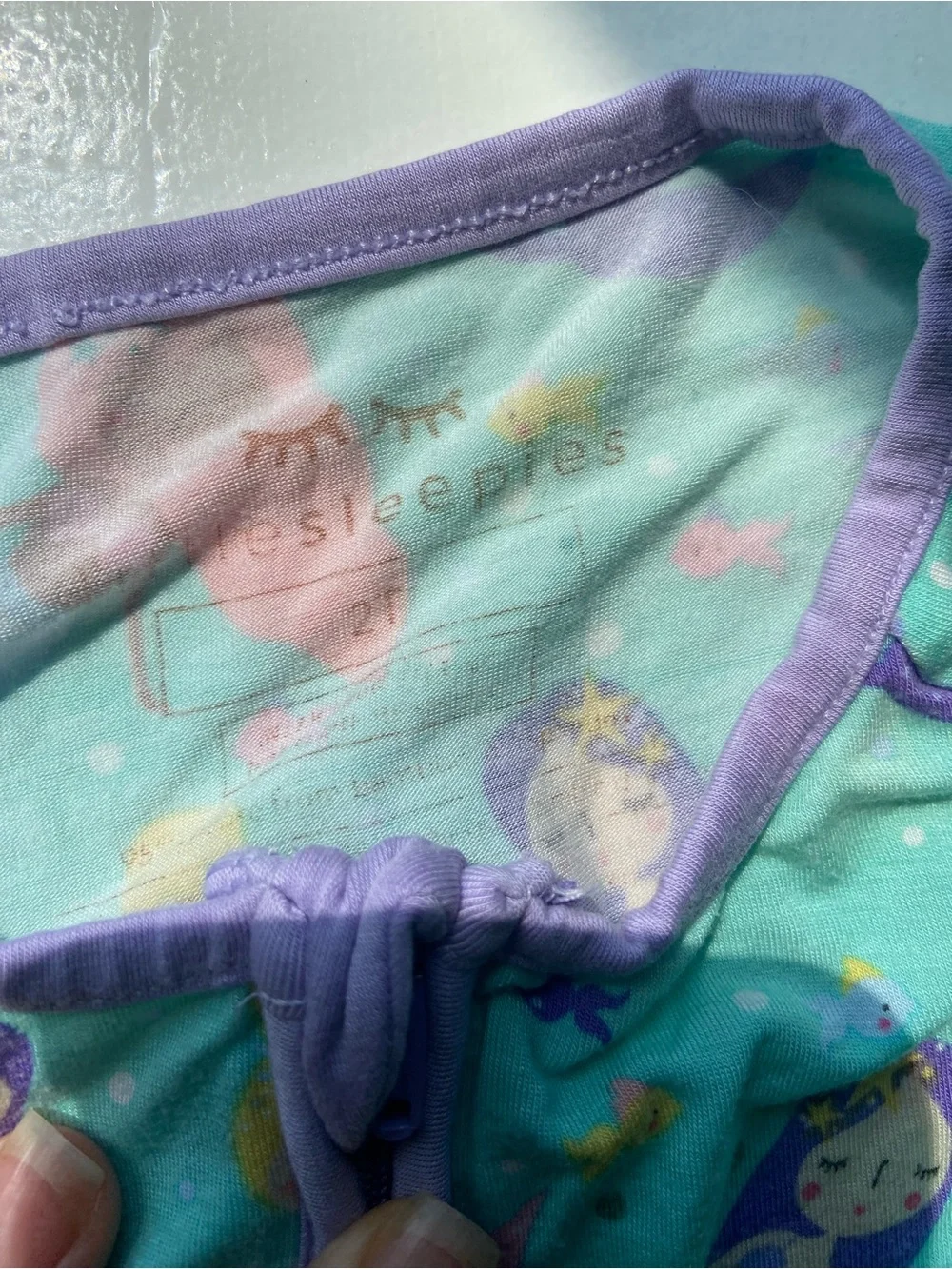 Little Sleepies Mermaid onesie Pajamas 2T